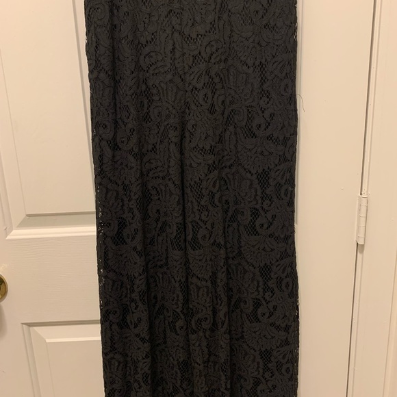 Black Chelsea & Violet Lace Jumpsuit. NWT/Size Small - Picture 3 of 5